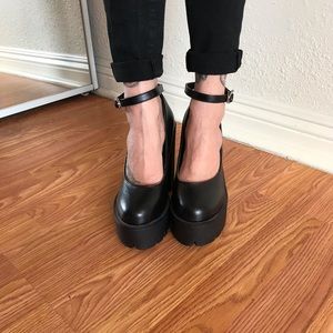 Vegan Leather Heels